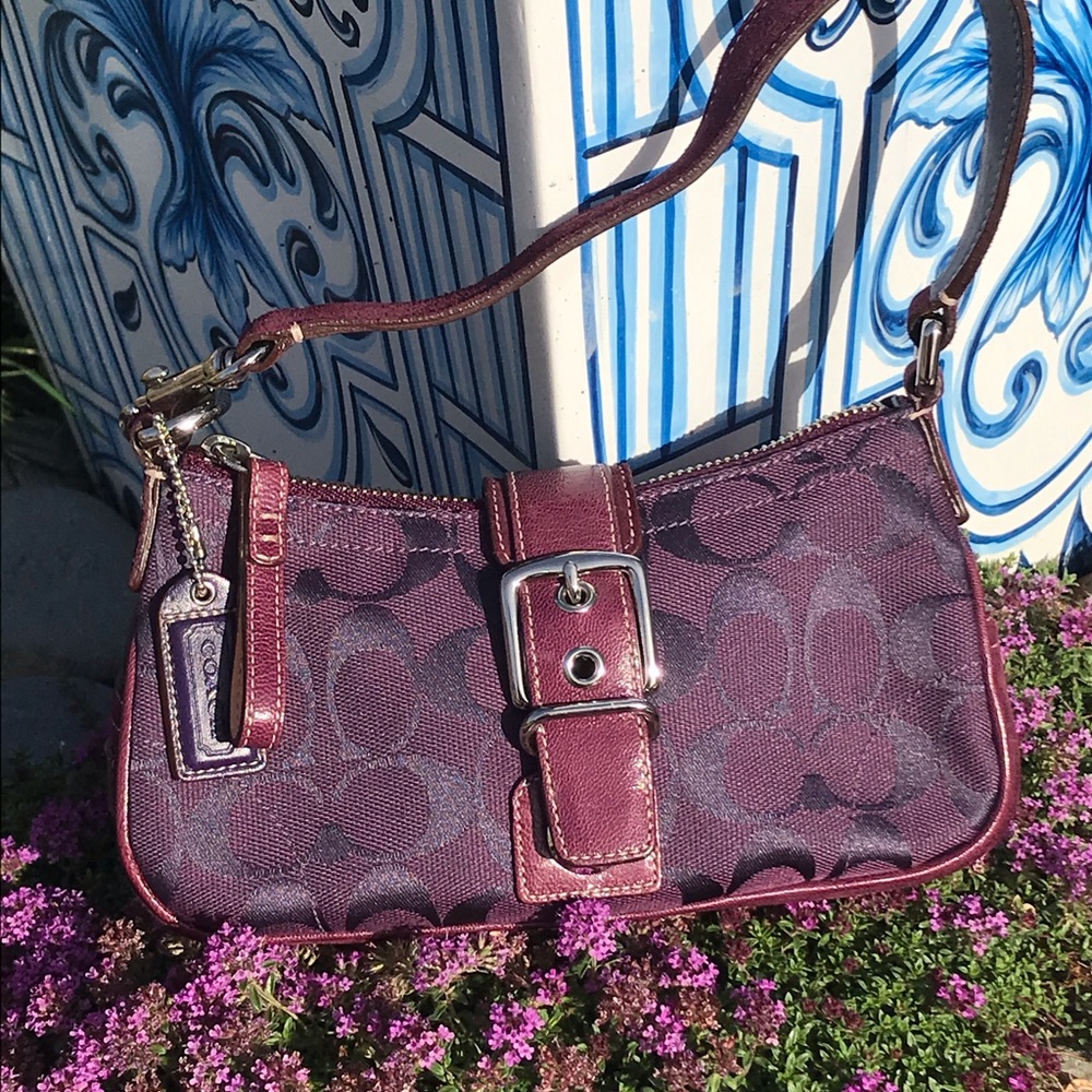 Coach Small Signature Canvas Plumb bag
